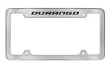 Dodge Durango Chrome Metal license Plate Frame Holder 4 Hole