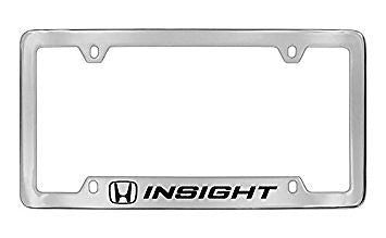 Honda Logo Chrome Metal license Plate Frame Holder 4 Hole