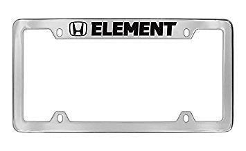 Honda Element Chrome Metal license Plate Frame Holder 4 Hole