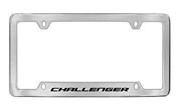 Dodge Challenger Chrome Metal license Plate Frame Holder 4 Hole