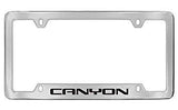 GMC Canyon Chrome Metal license Plate Frame Holder 4 Hole