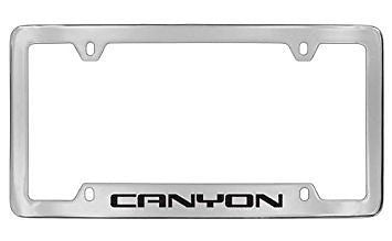 GMC Canyon Chrome Metal license Plate Frame Holder 4 Hole