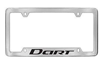 Dodge Dart Chrome Metal license Plate Frame Holder 4 Hole