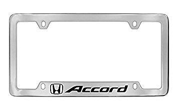 Honda Accord Chrome Metal license Plate Frame Holder 4 Hole