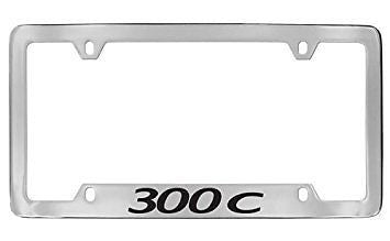Chrysler 300C Chrome Metal license Plate Frame Holder 4 Hole