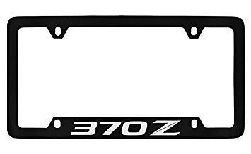 Nissan 370Z Black Metal license Plate Frame Holder 4 Hole