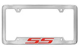 Chevrolet SS Chrome Metal license Plate Frame Holder 4 Hole