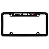 Cadillac CTS-V Black Metal license Plate Frame Holder 4 Hole