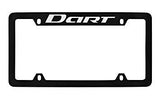 Dodge Dart Black Metal license Plate Frame Holder 4 Hole