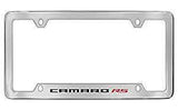 Chevrolet Camaro Chrome Metal license Plate Frame Holder 4 Hole
