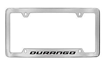 Dodge Durango Chrome Metal license Plate Frame Holder 4 Hole