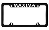 Nissan Maxima Black Metal license Plate Frame Holder 4 Hole