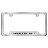Cadillac Escalade Chrome Metal license Plate Frame Holder 4 Hole