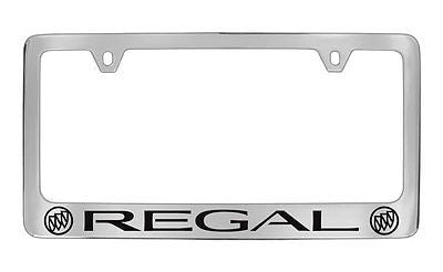Buick Regal Chrome Plated Metal License Plate Frame Holder