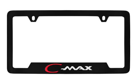 Ford C-Max Black Metal license Plate Frame Holder